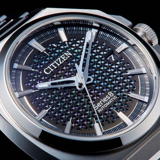 西铁城日本正品全新Series8系列商务休闲贝母盘机械手表男NA1010-84X 商品图4