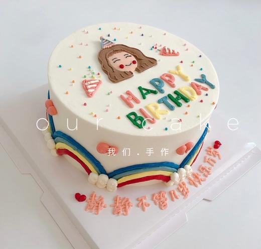 女生中长发手绘（多款式）-低糖处理无添加 商品图8