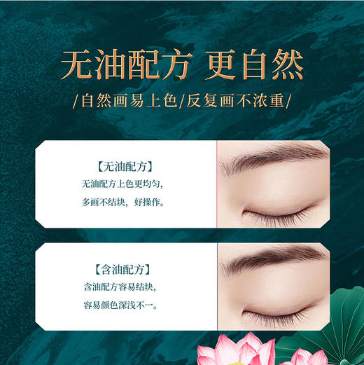 【美妆个护】吕后极细眉笔无油不易晕染防水防汗双头眉笔 商品图1