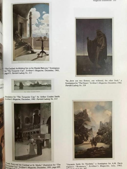 马克斯菲尔德·帕里什画集 约千幅彩色插图 精装大16开 商品图12