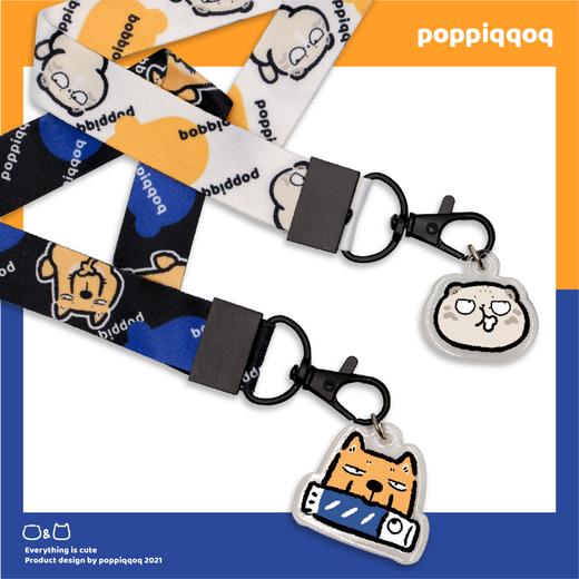兔狲藏狐可爱卡通手机链挂饰挂绳 商品图0