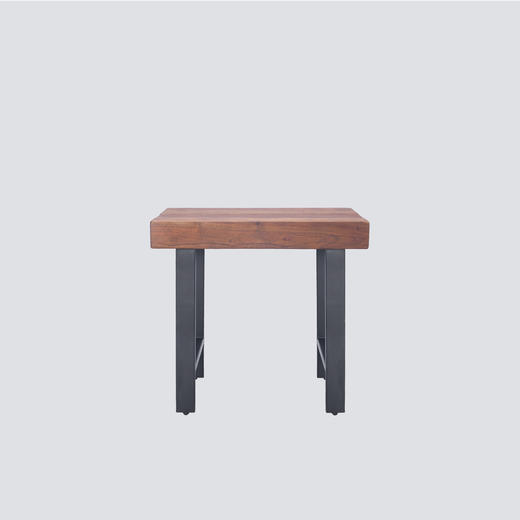 NS家居nsfurniture客厅实木边几NSST-LHET-713*Light Brown Matt 商品图1