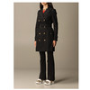 【二】BURBERRY 巴宝莉 女士伊斯灵顿版型 – 短款 Trench 风衣 黑色 8027949 A1189 商品缩略图3