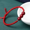 【玺灵阁】天然朱砂红绳手链/吉祥如意/守善保真/男女情侣手串 商品缩略图1