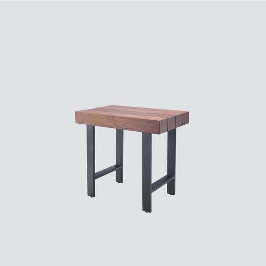 NS家居nsfurniture客厅实木边几NSST-LHET-713*Light Brown Matt 商品图0