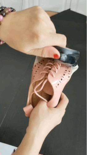 【断码特惠不退换】复古撞色英伦小皮鞋｜头层开边珠牛皮 不易褶皱 温润G级 耐穿且不爆皮 三种撞色拼接 抽象艺术感又惊艳 羊皮内里软绵舒-适 2cm鞋跟 就像运动鞋一样好走 商品图2