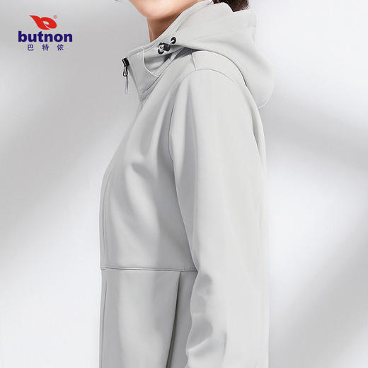 巴特侬butnon女装可拆卸连帽冬季运动梭织外套W1622 商品图7