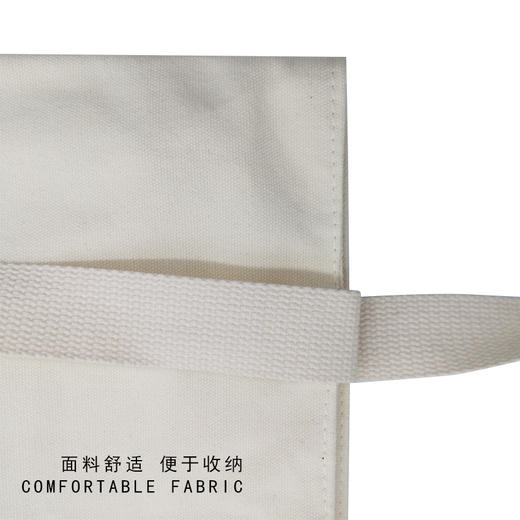 雪豹简约风单肩休闲拉链帆布包手提包 商品图2