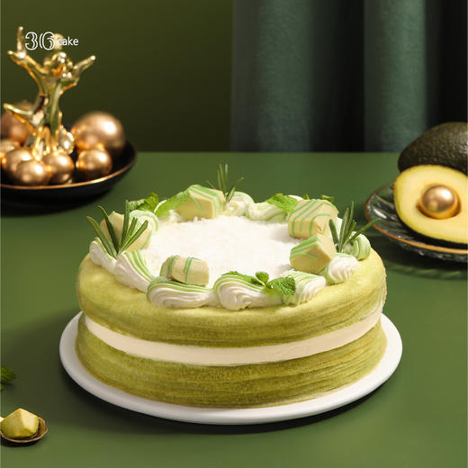 牛油果椰蓉千层，可选6/8英寸 商品图1