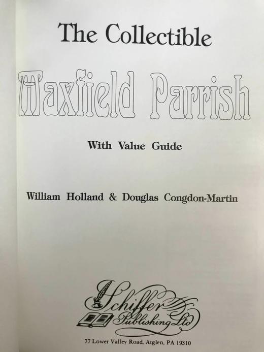 马克斯菲尔德·帕里什画集 约千幅彩色插图 精装大16开 商品图3