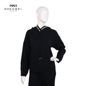 珍贝带帽女衫55330-1