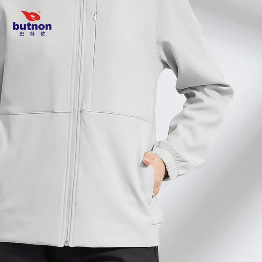 巴特侬butnon女装可拆卸连帽冬季运动梭织外套W1622 商品图5