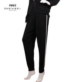 珍贝镶边女裤54727