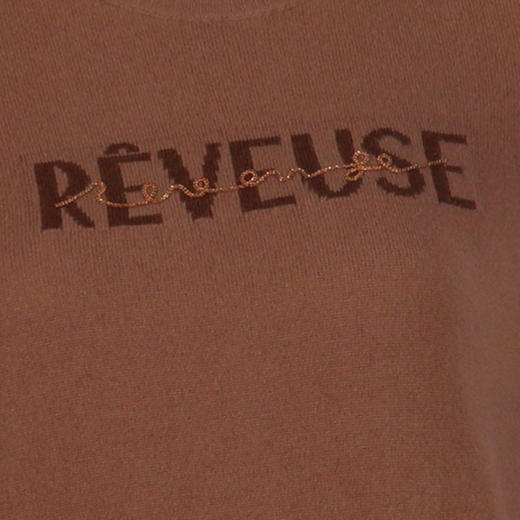 珍贝圆领双色女衫H61080-1 商品图2