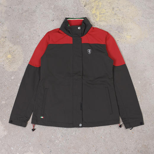 法拉利 女款拼色 连帽风衣夹克外套 瑕疵特惠 Z-7728 商品图1