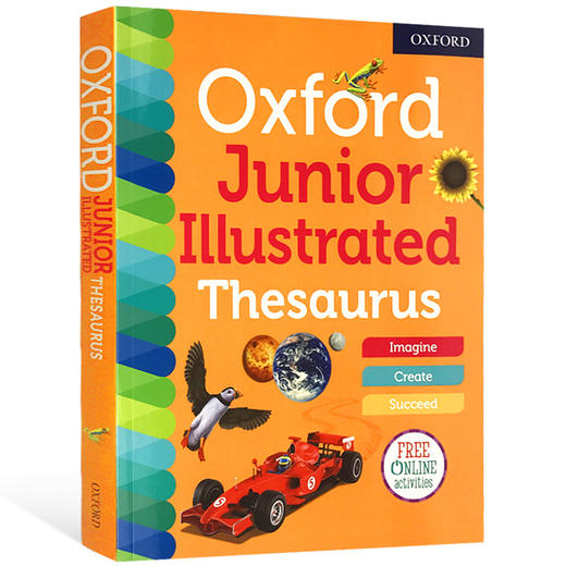 牛津初级英语同义词图解字典 英文原版工具书 Oxford Junior Illustrated Thesaurus 牛津英国小学低年级英英词典辞典 商品图2