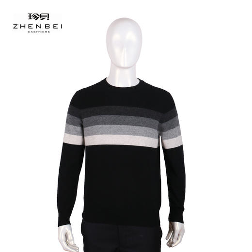 珍贝圆领夹色男衫11268 商品图0