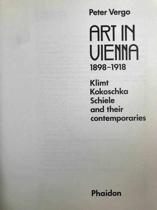 维也纳艺术图集 200余幅插图 精装大16开 商品图2