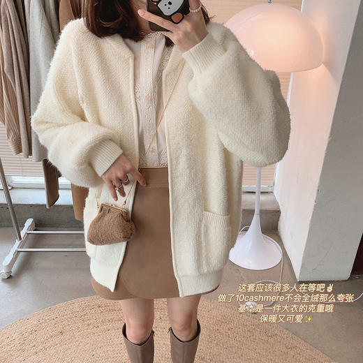 金蘑菇菇【鹿特丹小皮裙】新西兰进口绵羊皮！穿一个冬天高级感 商品图3