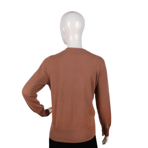 珍贝圆领双色女衫H61080-1 商品图1