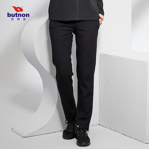 巴特侬butnon女士2021夏季新品舒适针织安运动长裤ta宽松休闲W1802 商品图1