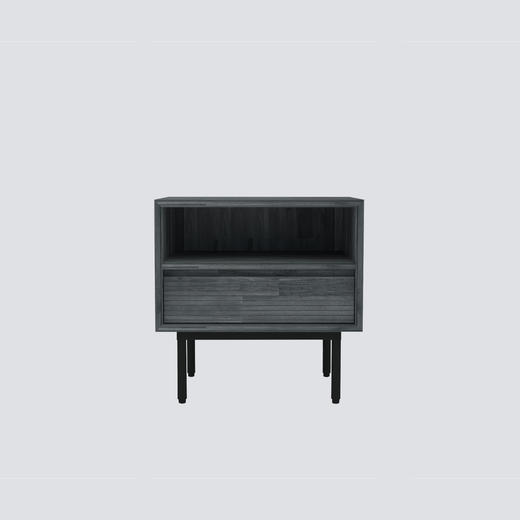 NS家居nsfurniture卧室进口实木床头柜NSSC-CAP B02 商品图0