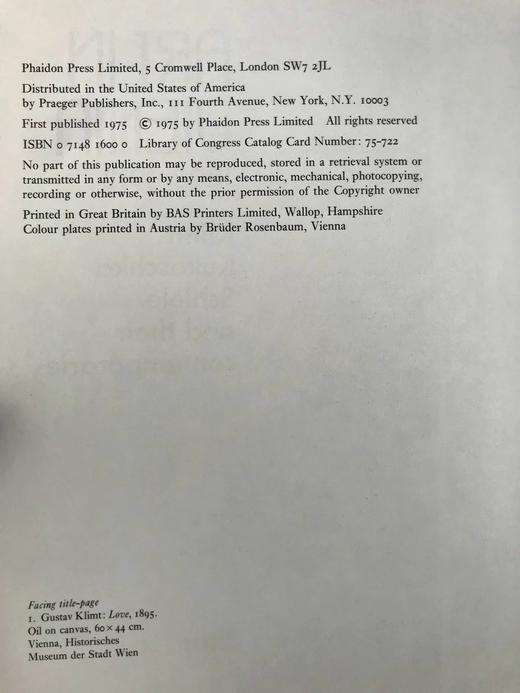 维也纳艺术图集 200余幅插图 精装大16开 商品图3