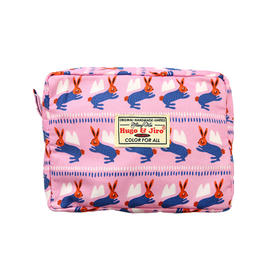 HUJI祤集Motley收纳包插画小兔集