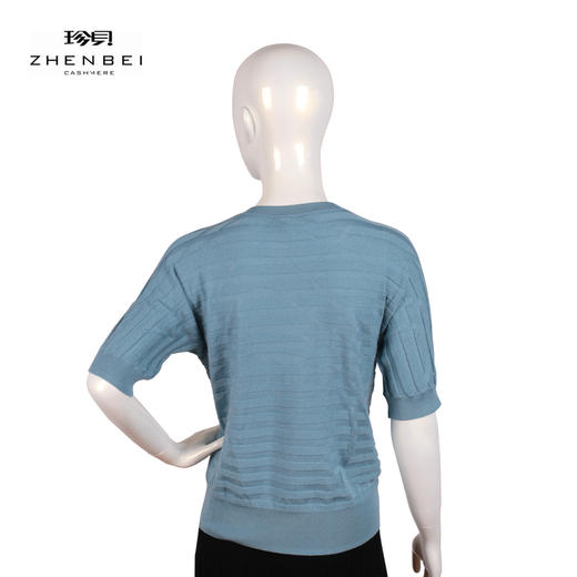 珍贝丝绒圆领蝙蝠女衫66631 商品图1