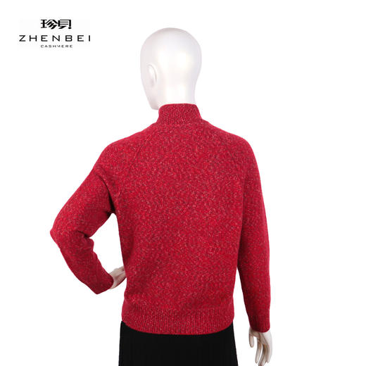 珍贝高领夹丝扳花女衫54972 商品图1