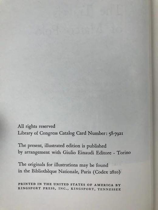 马可·波罗游记 25幅原版彩色插图 布面精装大32开 商品图3