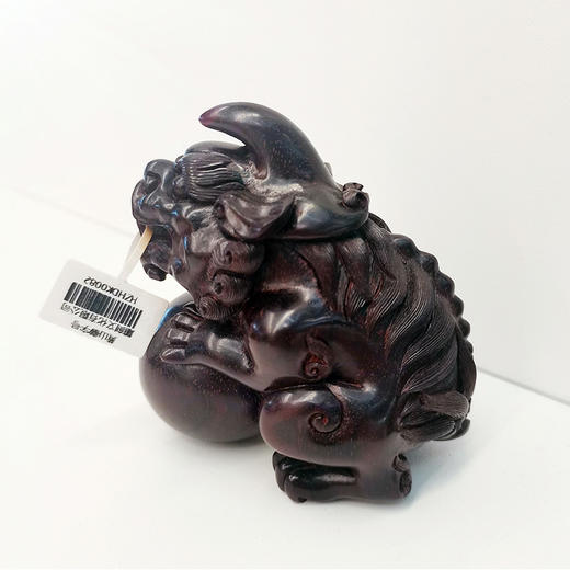 紫檀独角兽小摆件 商品图1