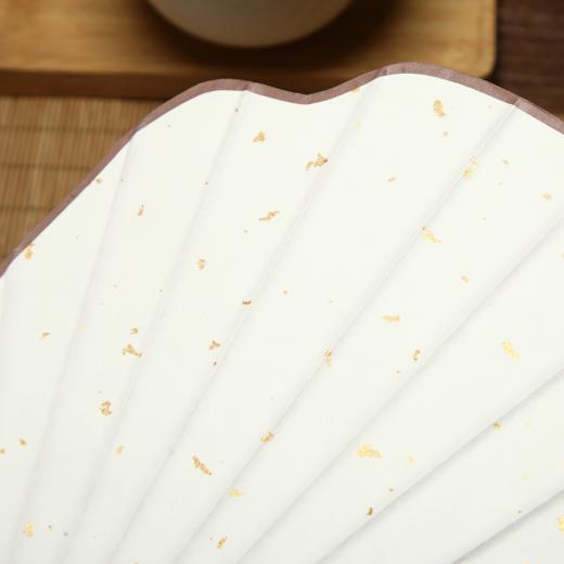 兔狲中国风古典飞天系列长柄手工宣纸团扇 商品图5