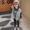 马甲女童儿童马甲宝宝春秋外穿洋气上衣女童早秋衣服小女孩牛仔外 商品缩略图3