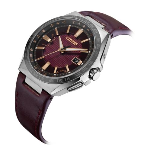 西铁城光动能舒博™钛间DLC多局电波表CB0216-07W 商品图4