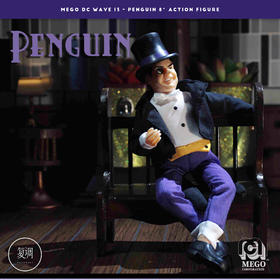 现货 Mego DC 企鹅人 Penguin 8英寸 挂卡 可动人偶