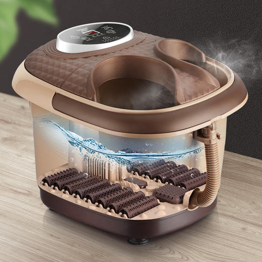 Lesen自动加热足浴盆家用洗脚盆恒温泡脚桶按摩足浴-W仓 商品图1