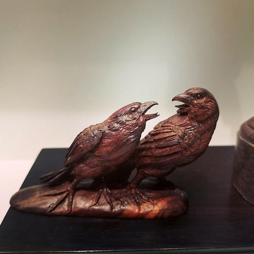 大吉大利木雕摆件 商品图1