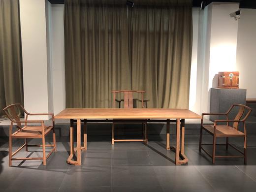 红桥红  家具严选  缅甸花梨（大果紫檀）【新中式茶桌七件套】 商品图5