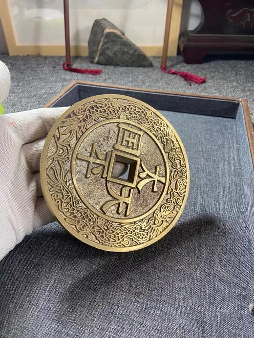 古法文创铸币 天下太平背圣宝 QXH55 商品图7