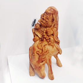 W°达摩福禄竹根雕