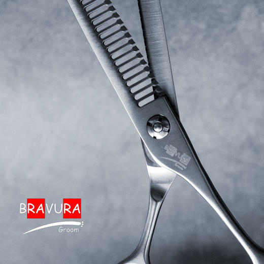鱼骨剪 D1T3-70意大利BRAVURAGROOM宠物美容D系列 商品图2