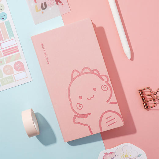 卡杰48K可爱小动物记事本CA6J4825可爱少女心小本子便携随身小号笔记本迷你手账本笔记本女生 商品图3