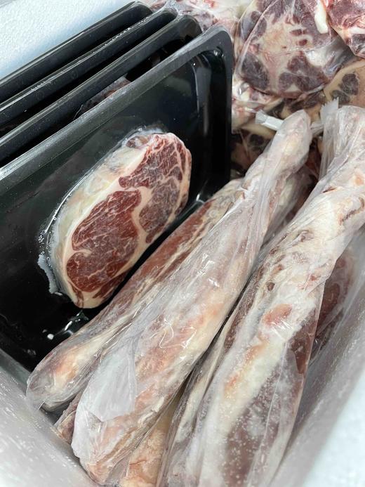 精品牛肉礼盒套餐：安格斯谷饲眼肉4片贴体装一公斤；安格斯牛尾2KG；核心腱子芯2KG约6-7条！超值组合！ 商品图3