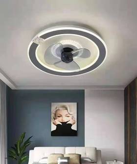 奥伏特L20风扇灯 灰