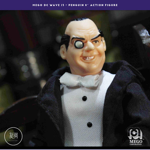 现货 Mego DC 企鹅人 Penguin 8英寸 挂卡 可动人偶 商品图3