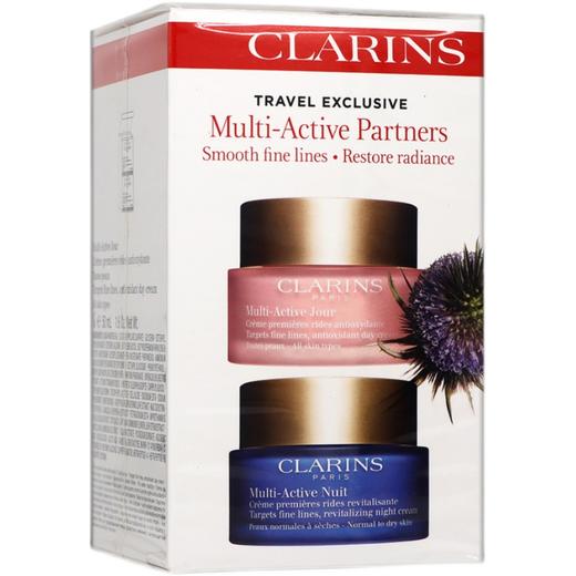 【YZ】CLARINS娇韵诗多元瓣膜青春赋活日晚霜套装日霜+晚霜面霜 商品图0