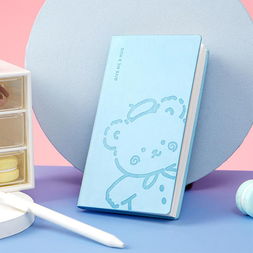 卡杰48K可爱小动物记事本CA6J4825可爱少女心小本子便携随身小号笔记本迷你手账本笔记本女生 商品图7