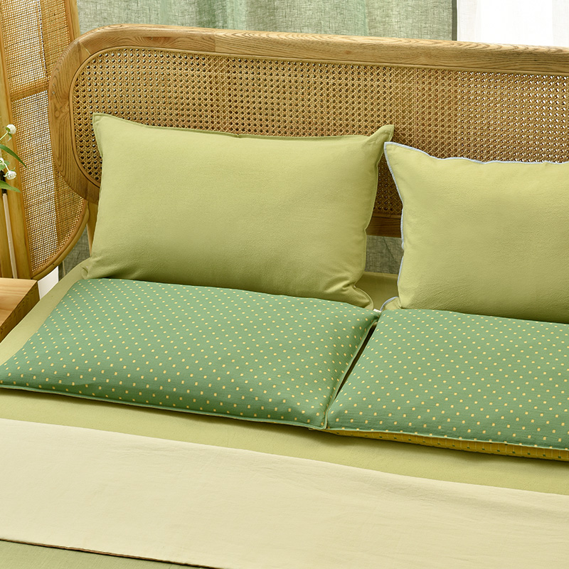 瑞士十字系列双面双色荞麦枕头