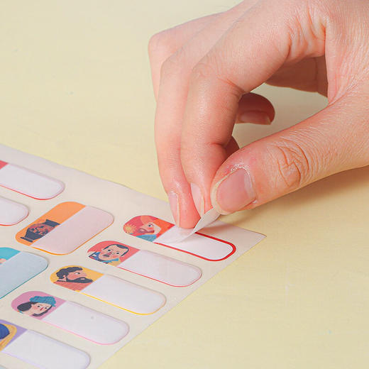 美乐 防水姓名贴 多功能万物贴JM91390 商品图2